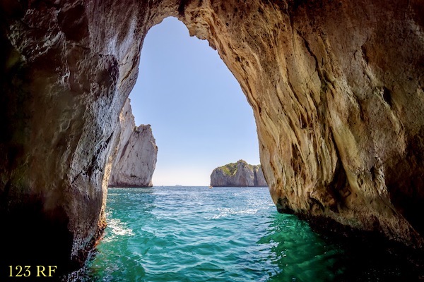 Capri blue grotto